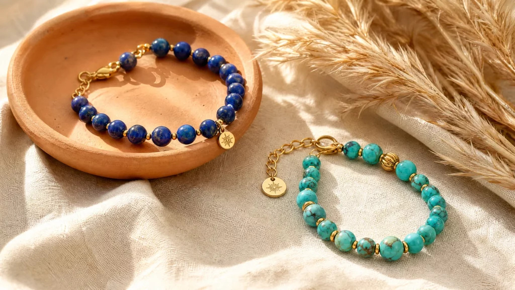 biżuteria z lapis lazuli