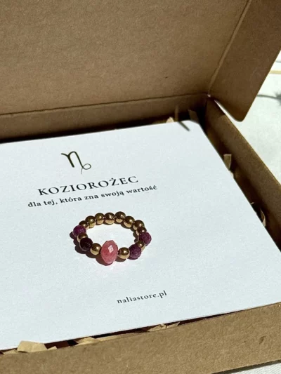Koziorożec - Pierścionek zodiakalny