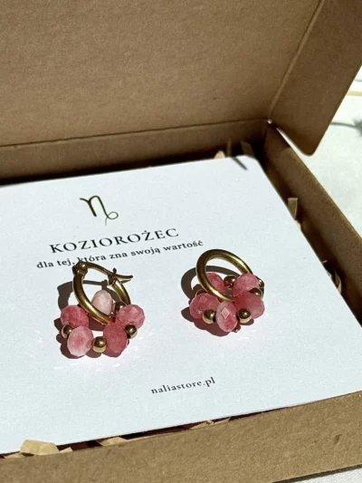 Koziorożec - Kolczyki zodiakalne