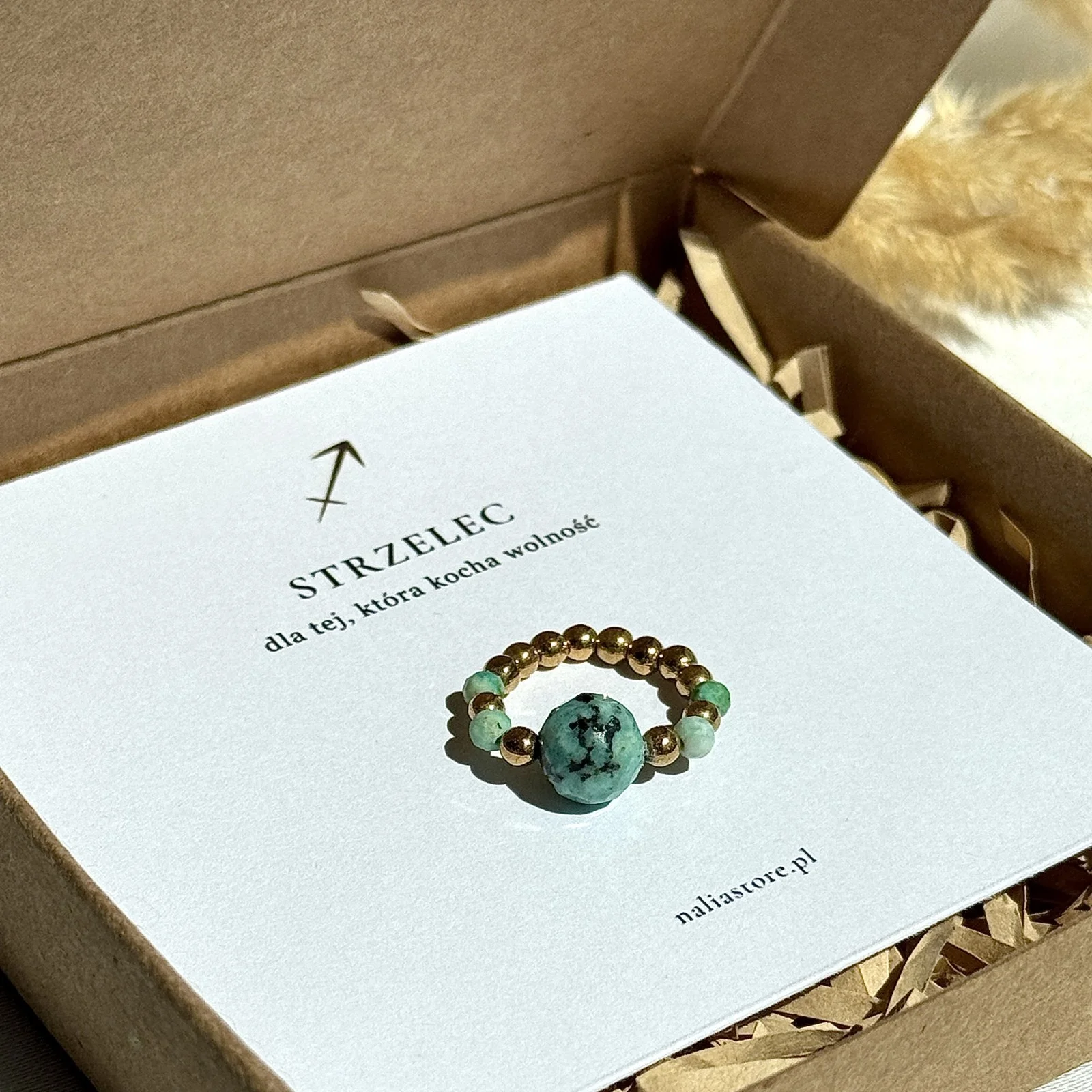 Strzelec - Pierścionek zodiakalny